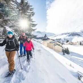 Schneeschuh-Safari Graubünden